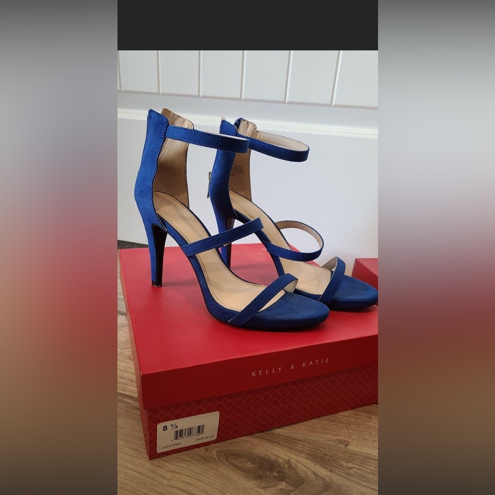 Blue heels